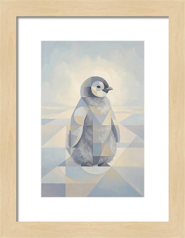 Baby Penguin Chick Portrait