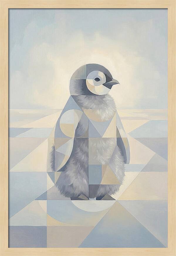 Baby Penguin Chick Portrait
