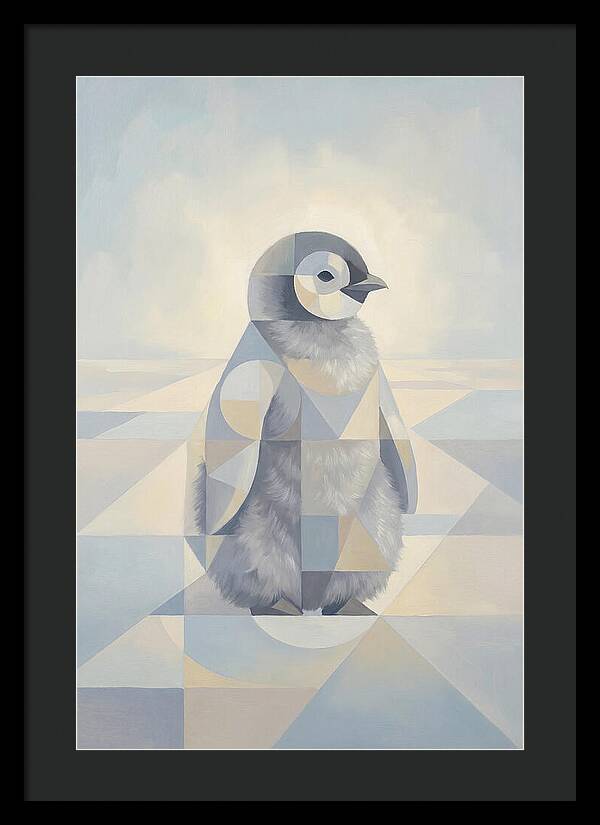 Baby Penguin Chick Portrait