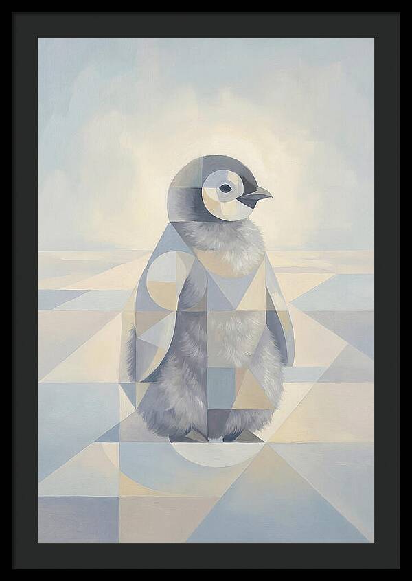 Baby Penguin Chick Portrait