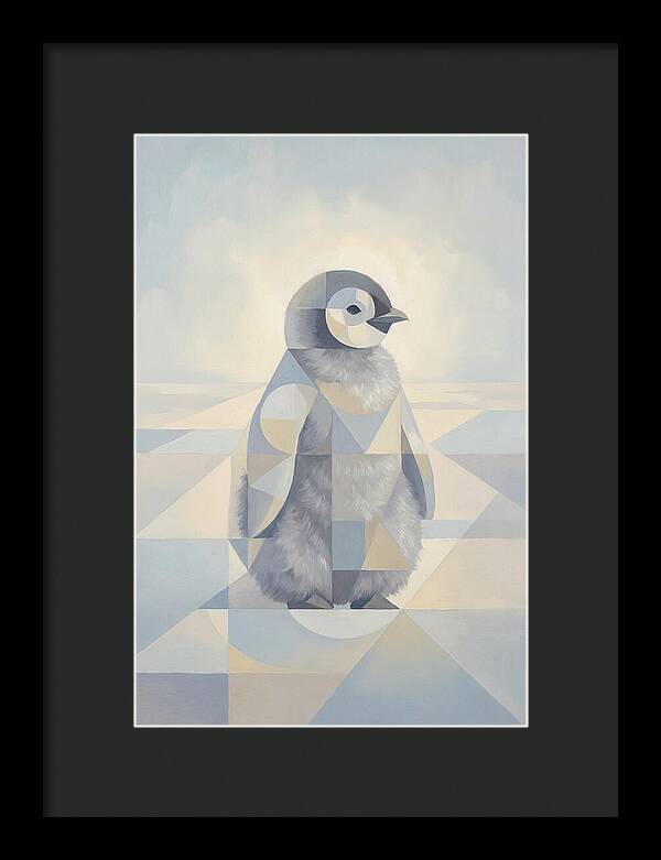 Baby Penguin Chick Portrait