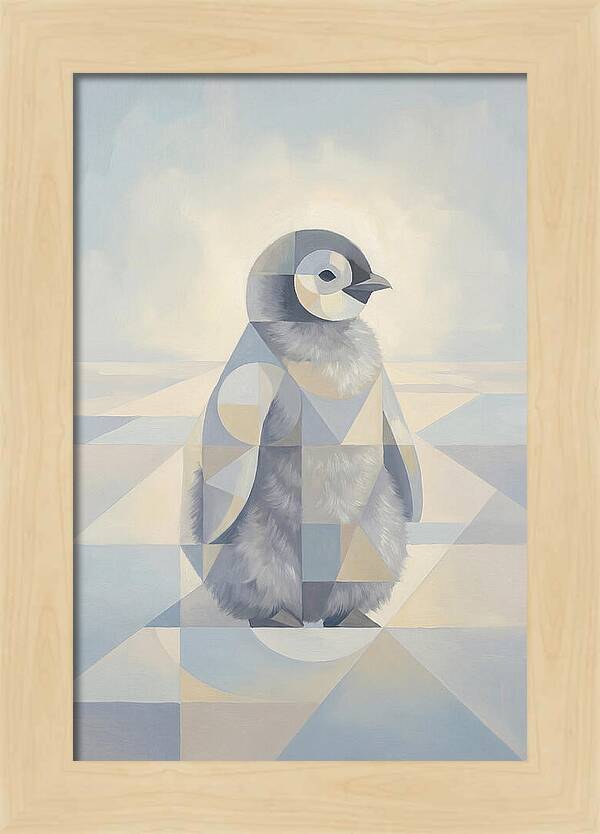 Baby Penguin Chick Portrait