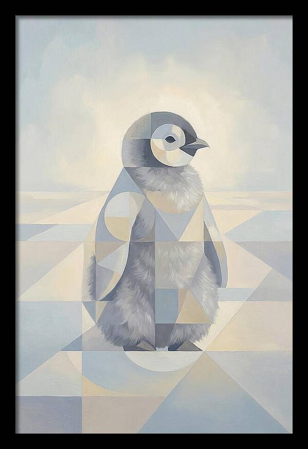Baby Penguin Chick Portrait
