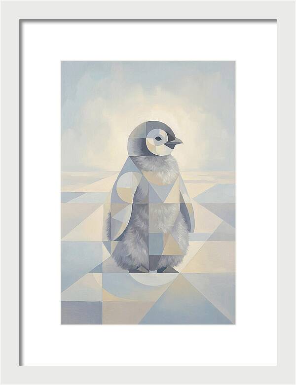 Baby Penguin Chick Portrait
