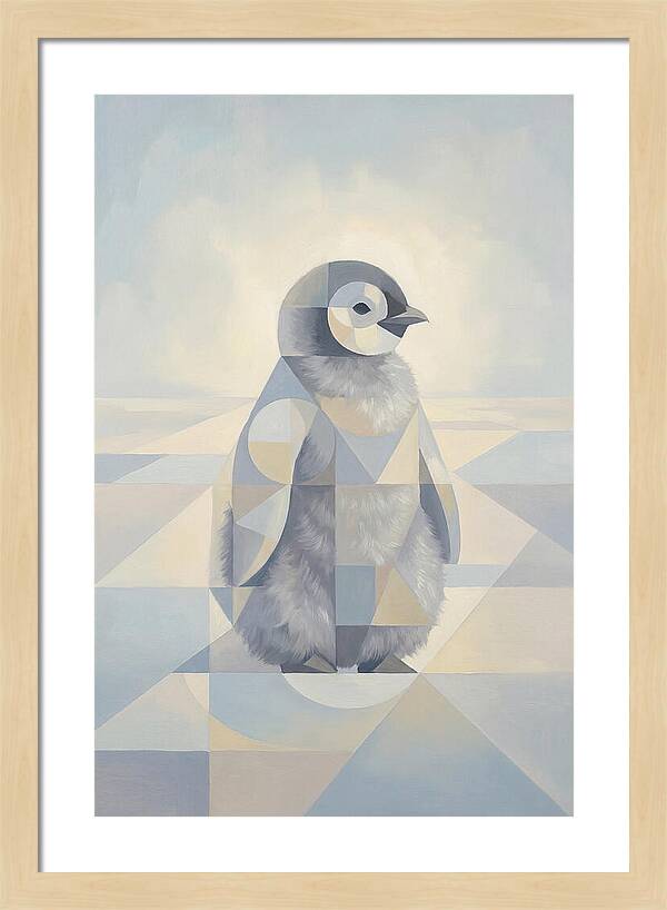 Baby Penguin Chick Portrait