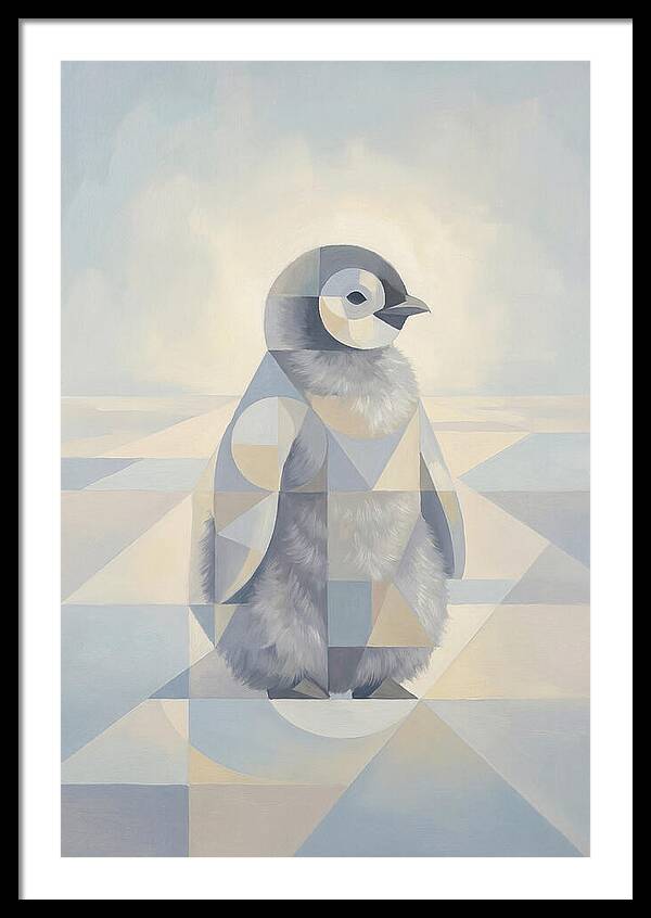Baby Penguin Chick Portrait