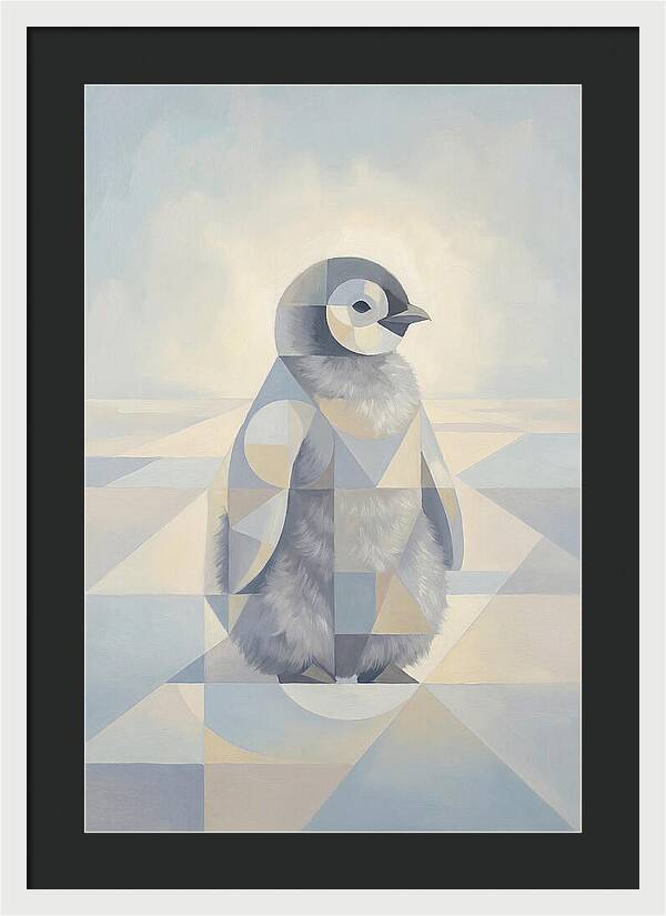 Baby Penguin Chick Portrait