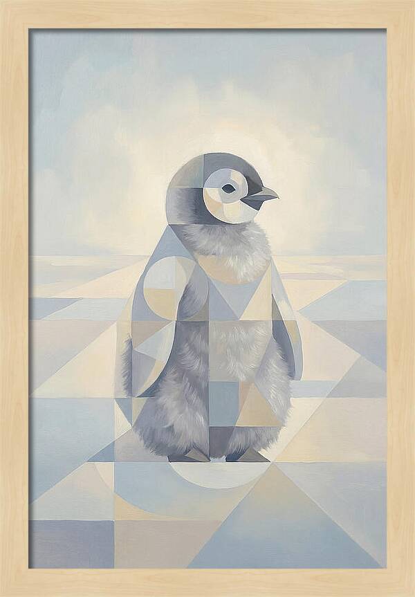 Baby Penguin Chick Portrait
