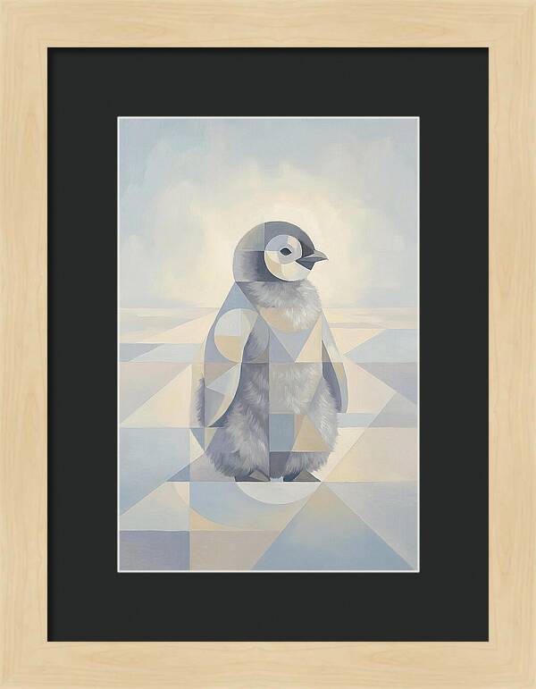 Baby Penguin Chick Portrait