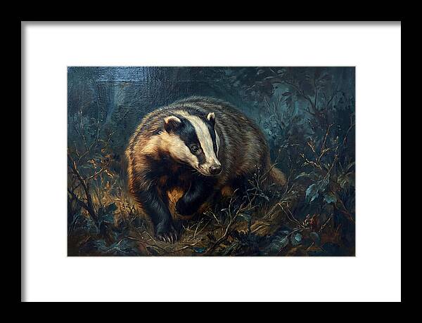 Badger In The Underbrush
