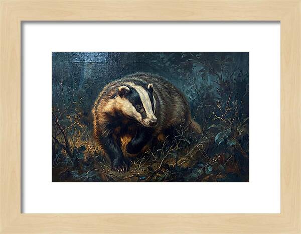 Badger In The Underbrush