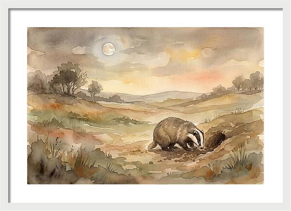 Badger Nocturnal Digger