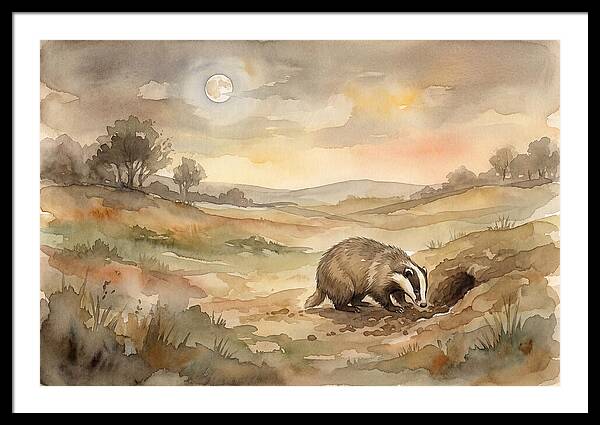 Badger Nocturnal Digger