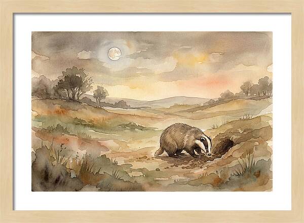 Badger Nocturnal Digger