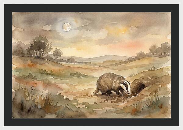 Badger Nocturnal Digger