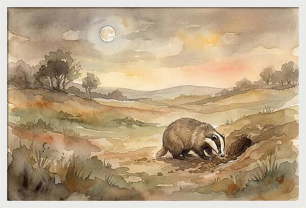 Badger Nocturnal Digger