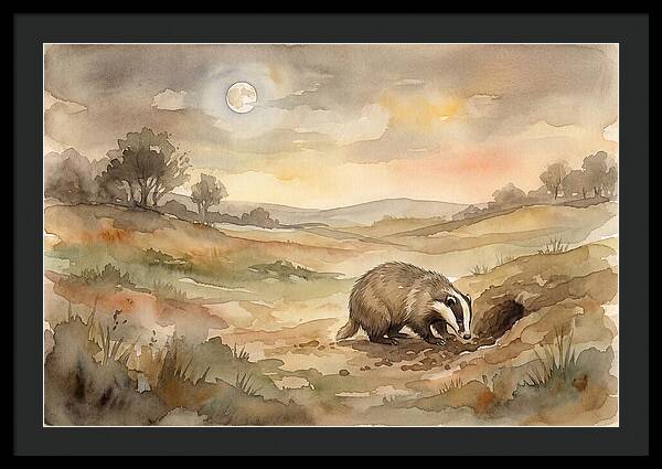 Badger Nocturnal Digger