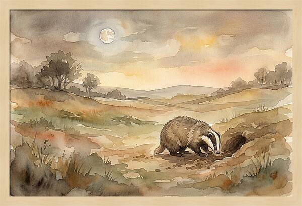Badger Nocturnal Digger