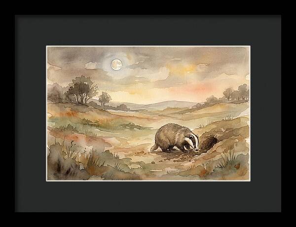 Badger Nocturnal Digger