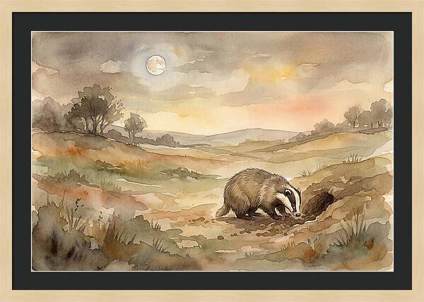 Badger Nocturnal Digger
