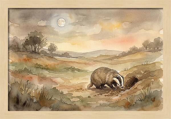 Badger Nocturnal Digger