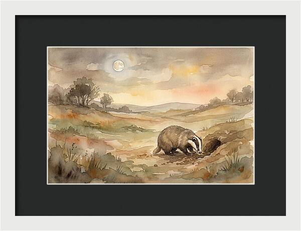 Badger Nocturnal Digger
