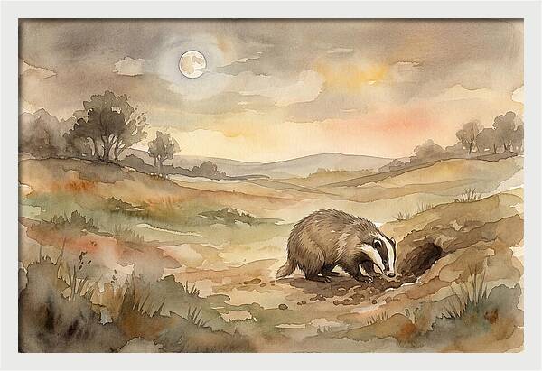 Badger Nocturnal Digger