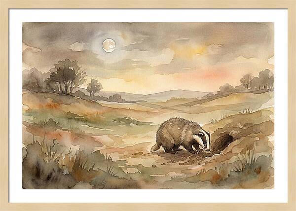 Badger Nocturnal Digger