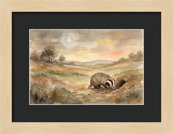 Badger Nocturnal Digger