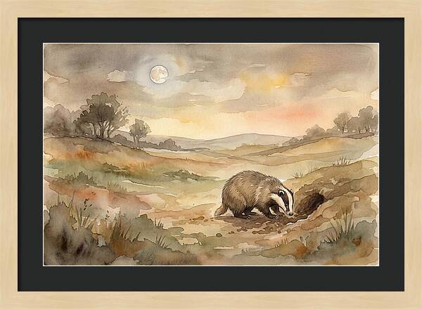 Badger Nocturnal Digger