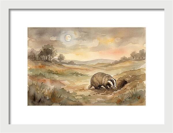 Badger Nocturnal Digger