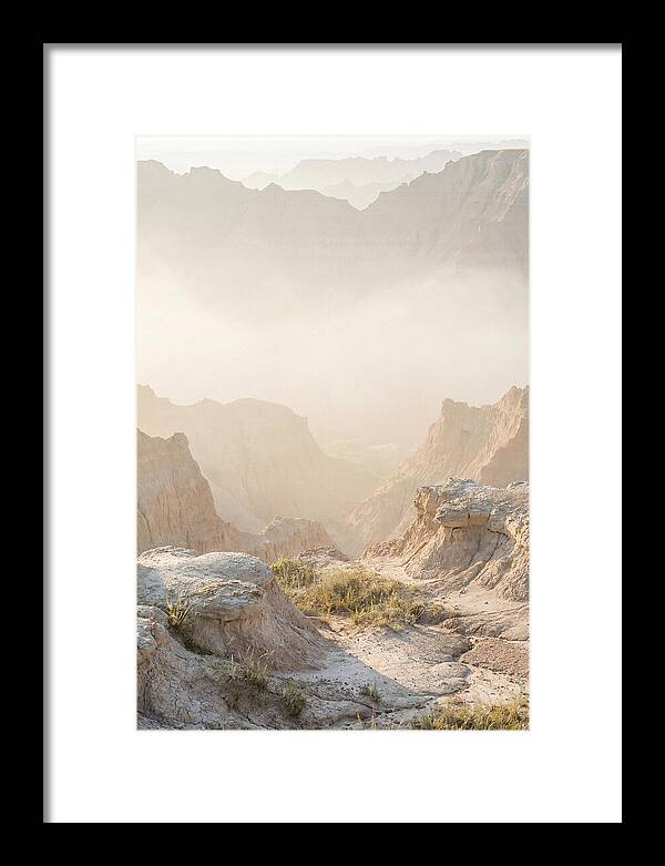 Badlands Bliss At Dusk