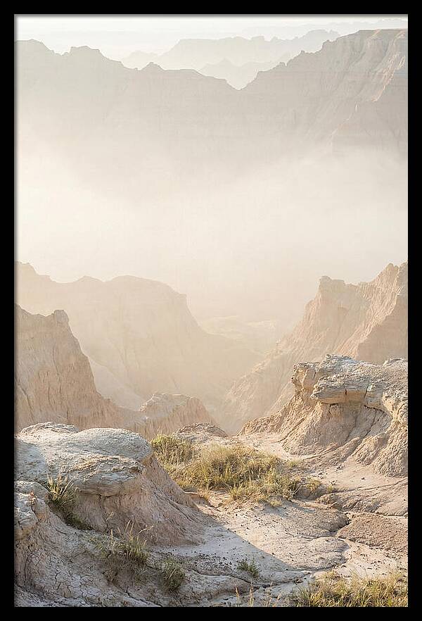 Badlands Bliss At Dusk