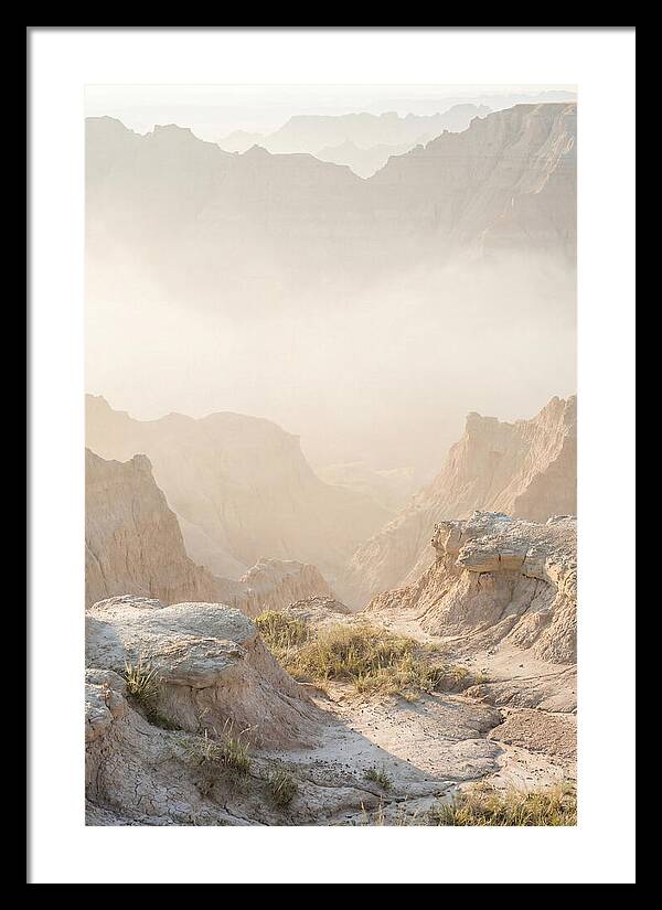 Badlands Bliss At Dusk