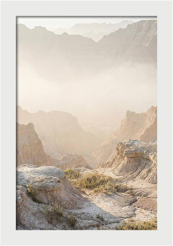 Badlands Bliss At Dusk
