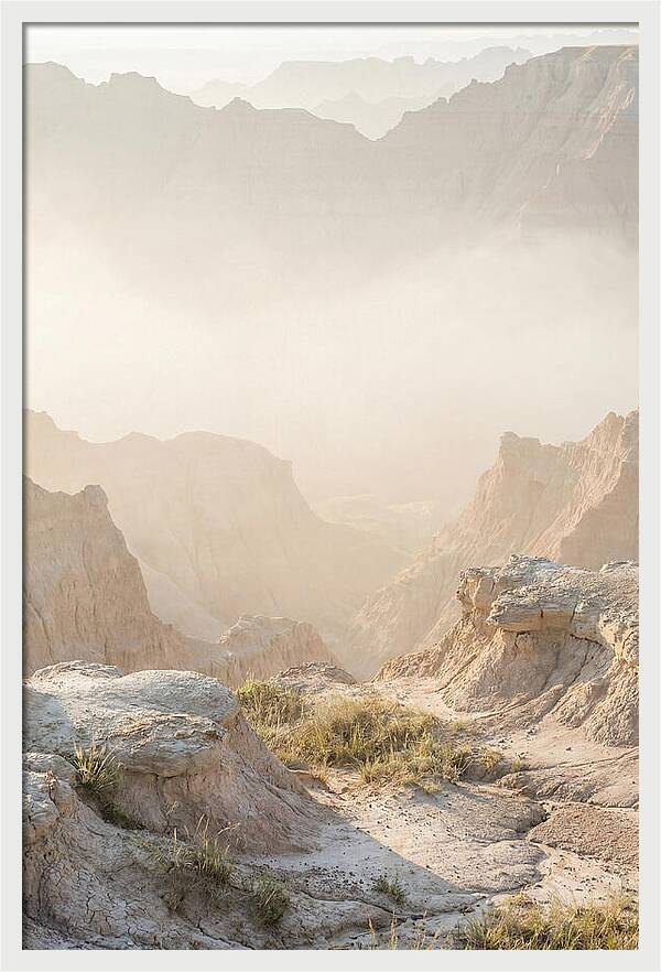 Badlands Bliss At Dusk