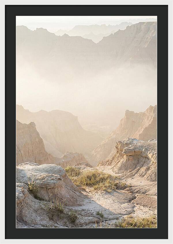 Badlands Bliss At Dusk