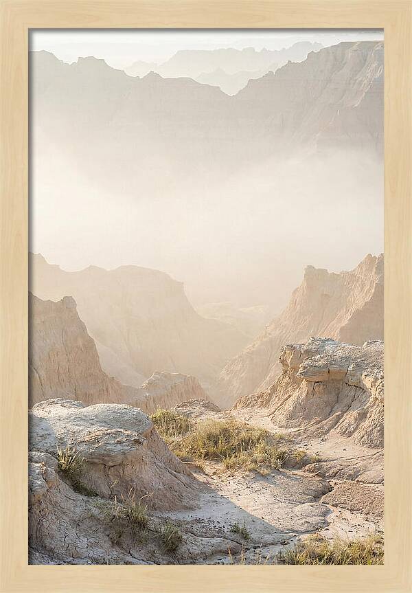 Badlands Bliss At Dusk