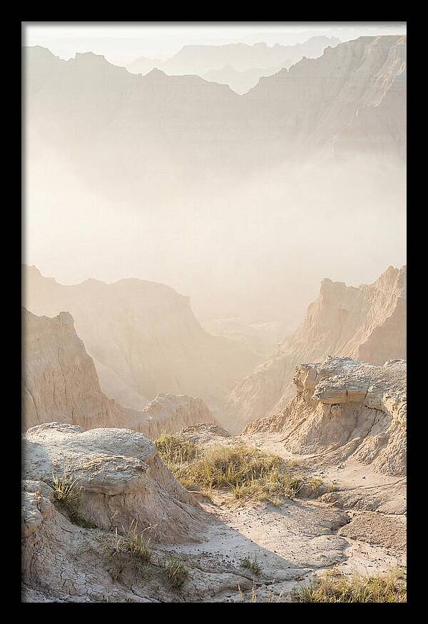 Badlands Bliss At Dusk
