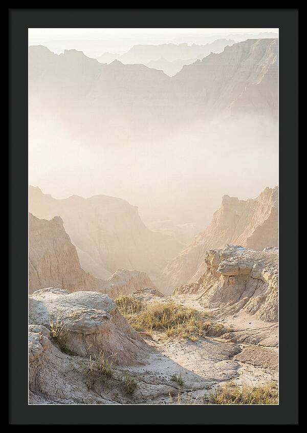 Badlands Bliss At Dusk