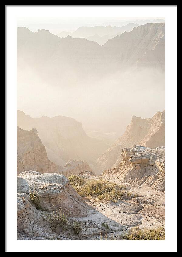 Badlands Bliss At Dusk