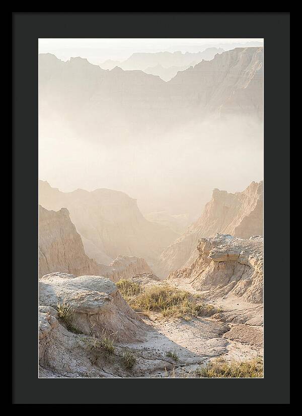 Badlands Bliss At Dusk