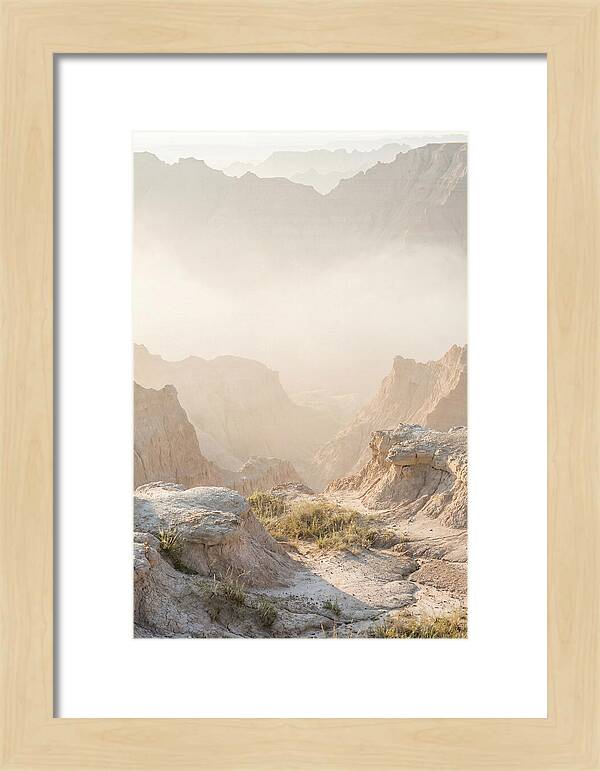 Badlands Bliss At Dusk