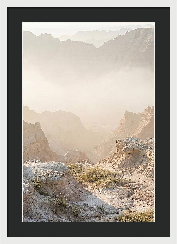 Badlands Bliss At Dusk