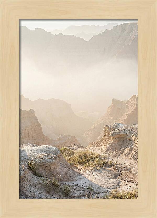 Badlands Bliss At Dusk