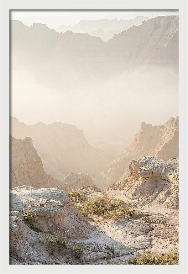 Badlands Bliss At Dusk