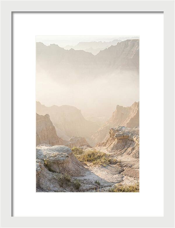 Badlands Bliss At Dusk