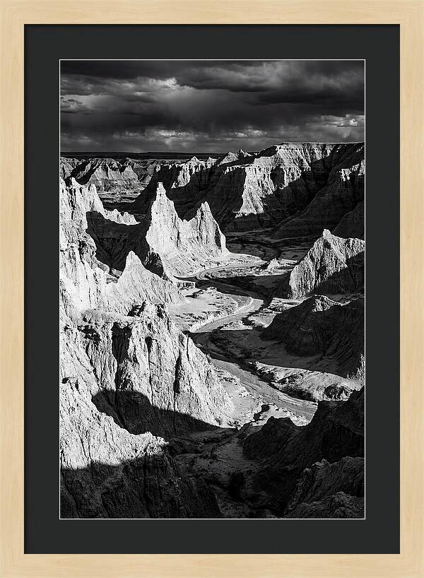 Badlands Geological Drama