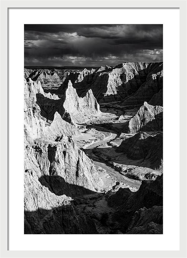 Badlands Geological Drama