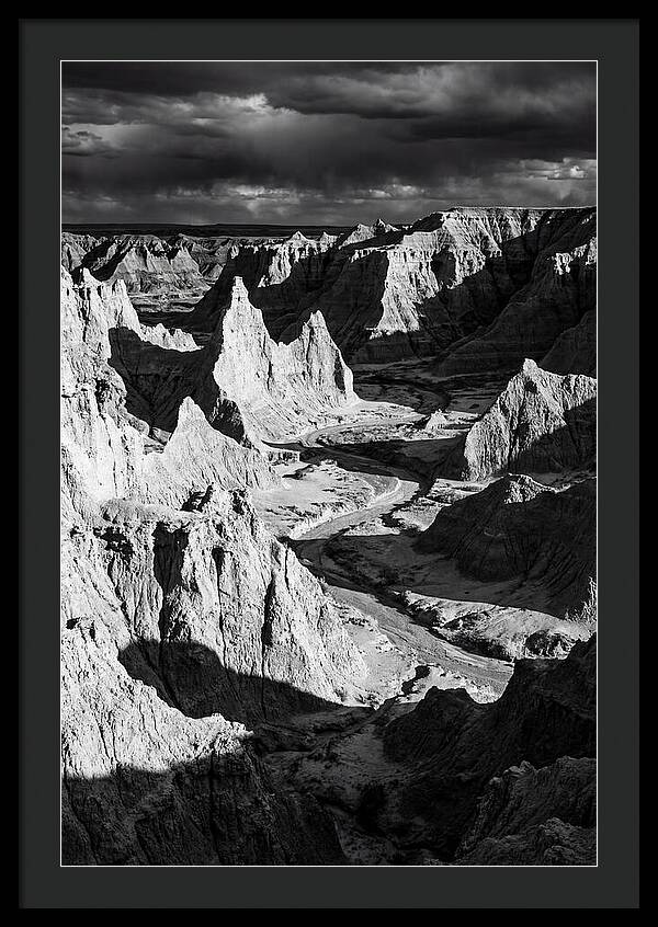Badlands Geological Drama